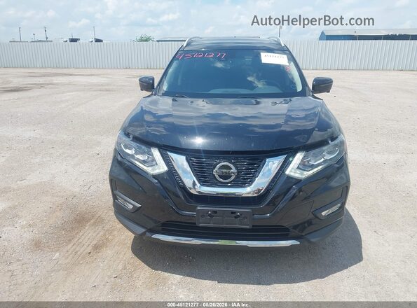 JN8AT2MT1JW467734 2018 NISSAN ROGUE Black Սարքավորումների վահանակի տեսք