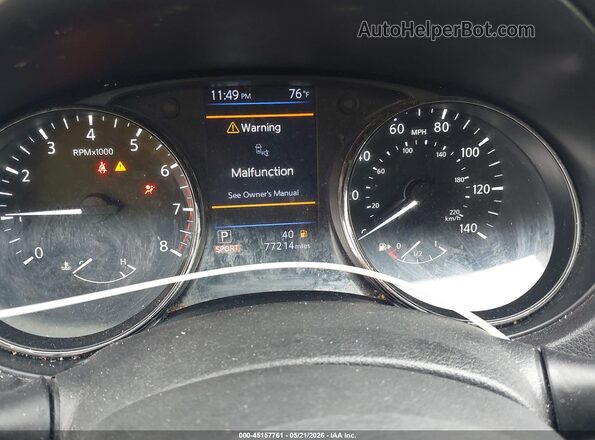 JN8AT2MT1LW004284 2020 NISSAN ROGUE Белый Вид задних сидений