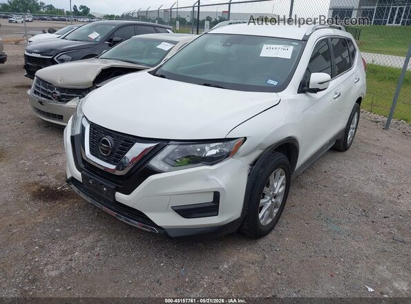 JN8AT2MT1LW004284 2020 NISSAN ROGUE Белый Передняя левая четверть