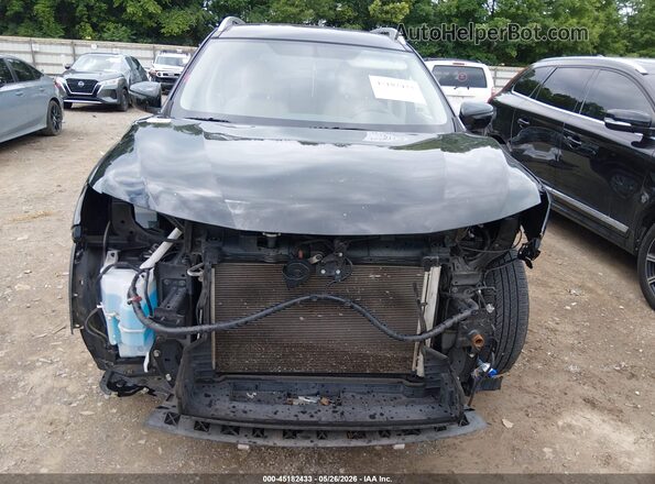 JN8AT2MT2HW393962 2017 NISSAN ROGUE Черный Вид задней части салона