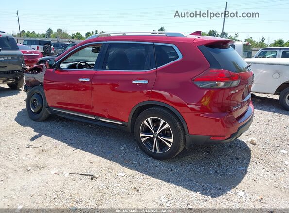 JN8AT2MT2HW401574 2017 NISSAN ROGUE Red Trasero izquierdo