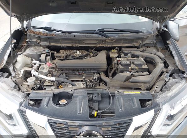 JN8AT2MT2JW485305 2018 NISSAN ROGUE Gray Rear view