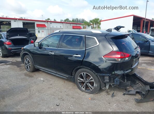 JN8AT2MT4JW462866 2018 NISSAN ROGUE Black Trasero izquierdo