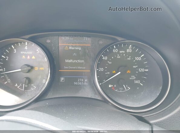JN8AT2MT4LW014727 2020 NISSAN ROGUE Серебряный Вид задних сидений
