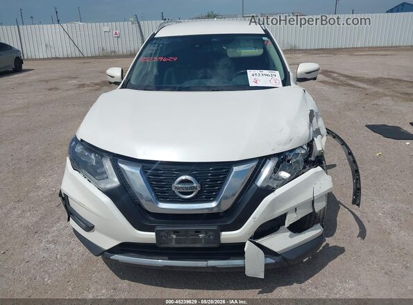 JN8AT2MT5HW149545 2017 NISSAN ROGUE White Instrument cluster view