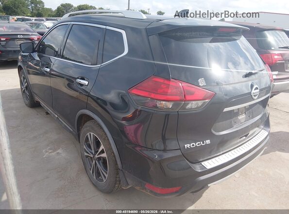 JN8AT2MT5HW403478 2017 NISSAN ROGUE Black Trasero izquierdo