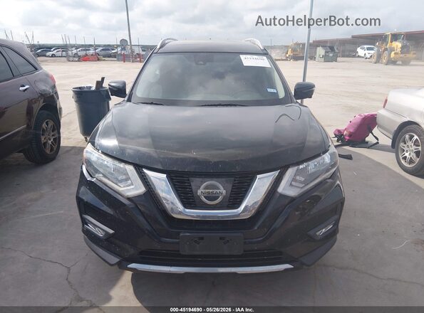 JN8AT2MT5HW403478 2017 NISSAN ROGUE Black Vista del cuadro de instrumentos