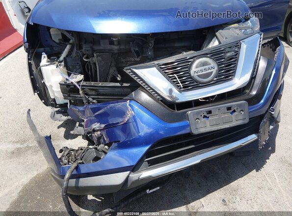 JN8AT2MT5JW458096 2018 NISSAN ROGUE Blue Front view