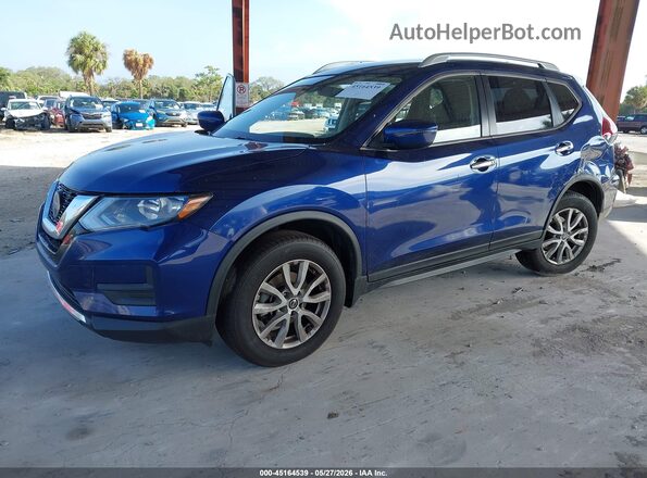 JN8AT2MT5KW260443 2019 NISSAN ROGUE Blue Передня ліва чверть