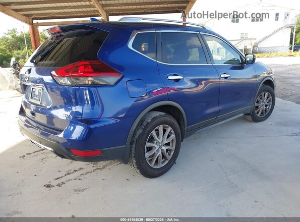JN8AT2MT5KW260443 2019 NISSAN ROGUE Blue Задня права чверть