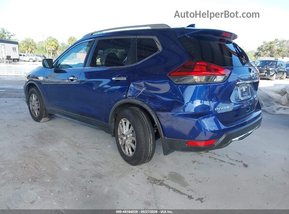 JN8AT2MT5KW260443 2019 NISSAN ROGUE Blue Задня ліва чверть