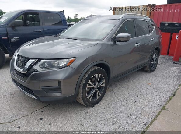 JN8AT2MT5LW017622 2020 NISSAN ROGUE Gray Vista tres cuartos delantera izquierda