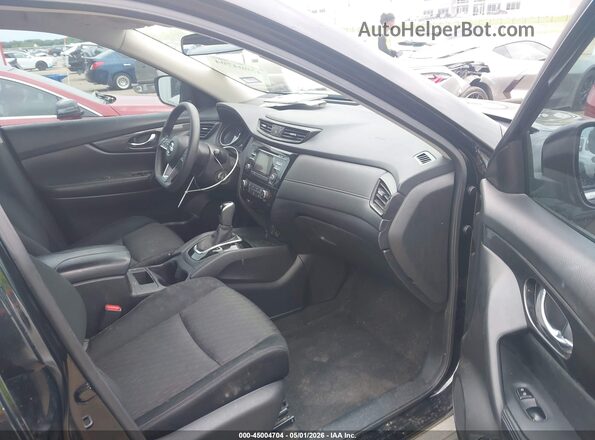 JN8AT2MT7HW387025 2017 NISSAN ROGUE Black Սալոնի դիմացի տեսք