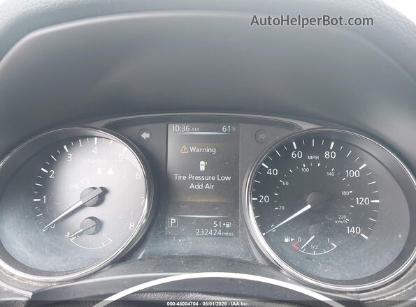 JN8AT2MT7HW387025 2017 NISSAN ROGUE Black Հետևի նստատեղերի տեսք