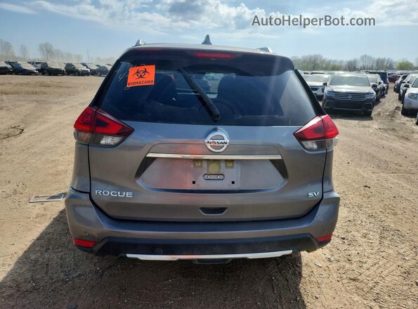 JN8AT2MT7LW035653 2020 NISSAN ROGUE Silver Вид ззаду