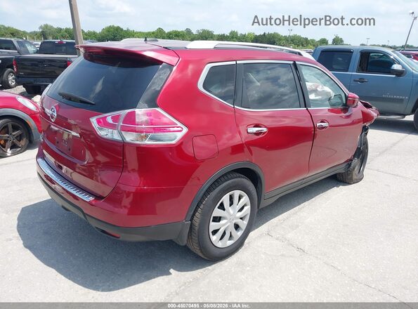 JN8AT2MT8GW002893 2016 NISSAN ROGUE Red 