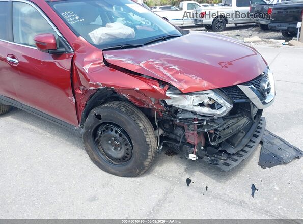 JN8AT2MT8GW002893 2016 NISSAN ROGUE Red 
