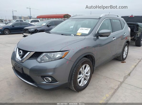 JN8AT2MT8GW013487 2016 NISSAN ROGUE Gray Vista tres cuartos delantera izquierda
