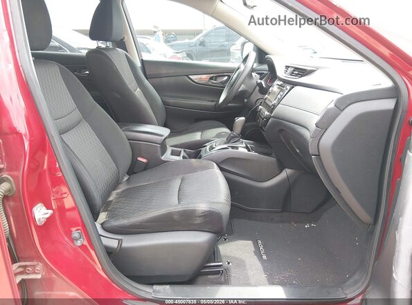 JN8AT2MT8HW387700 2017 NISSAN ROGUE Red Vista interior delantera