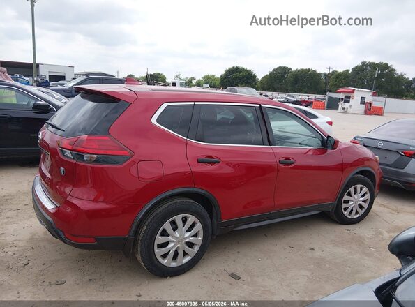 JN8AT2MT8HW387700 2017 NISSAN ROGUE Red Vista interior trasera