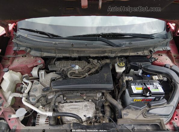 JN8AT2MT8HW387700 2017 NISSAN ROGUE Red Vista trasera