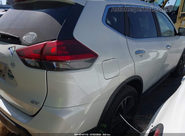 JN8AT2MT8KW256922 2019 NISSAN ROGUE Белый Задняя правая четверть