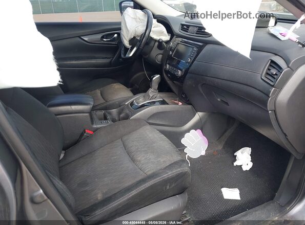 JN8AT2MT8LW017372 2020 NISSAN ROGUE Gray Вид салону спереду