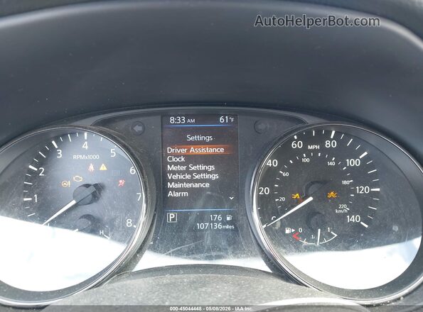 JN8AT2MT8LW017372 2020 NISSAN ROGUE Gray Вид задніх сидінь