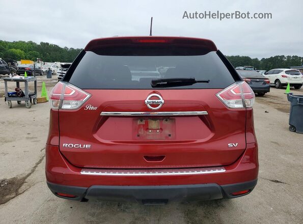 JN8AT2MT9GW007732 2016 NISSAN ROGUE Red 