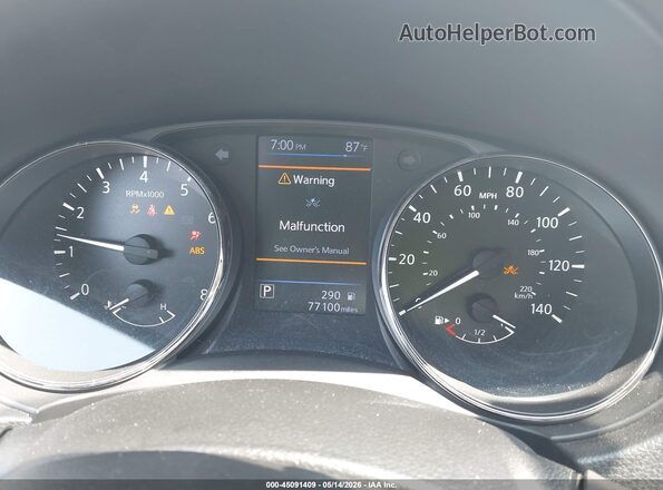 JN8AT2MT9JW451894 2018 NISSAN ROGUE Silver Vista de los asientos traseros