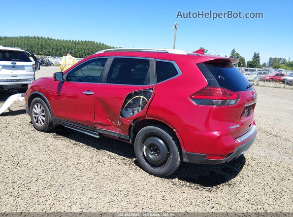 JN8AT2MTXHW408059 2017 NISSAN ROGUE Red უკანა მარცხენა