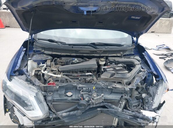 JN8AT2MTXKW257361 2019 NISSAN ROGUE Blue Rear view