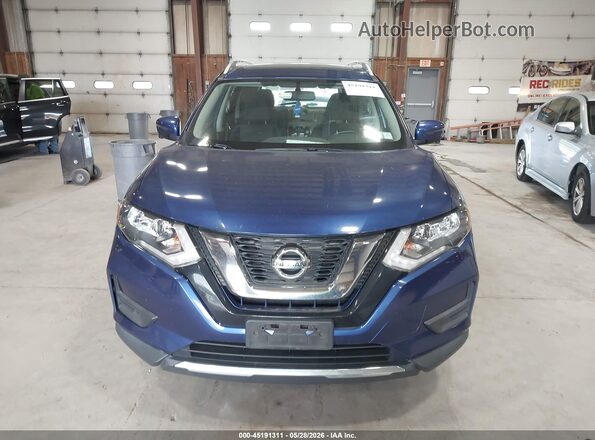 JN8AT2MV0HW010635 2017 NISSAN ROGUE Синий Вид щитка приборов