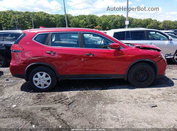 JN8AT2MV0HW267620 2017 NISSAN ROGUE Red Rear interior view