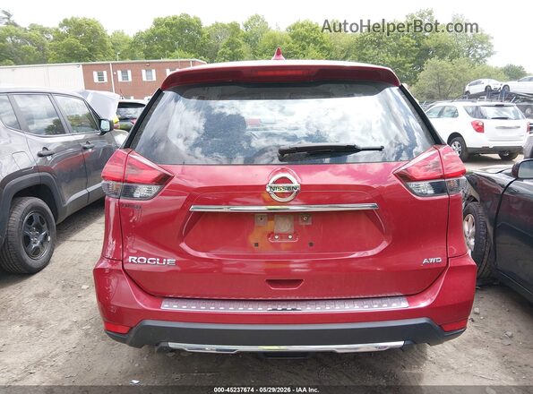 JN8AT2MV0HW267620 2017 NISSAN ROGUE Red 