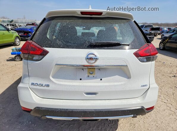 JN8AT2MV0LW138303 2020 NISSAN ROGUE Белый Вид сзади