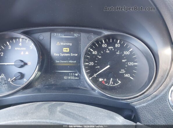 JN8AT2MV1HW024706 2017 NISSAN ROGUE Black Հետևի նստատեղերի տեսք