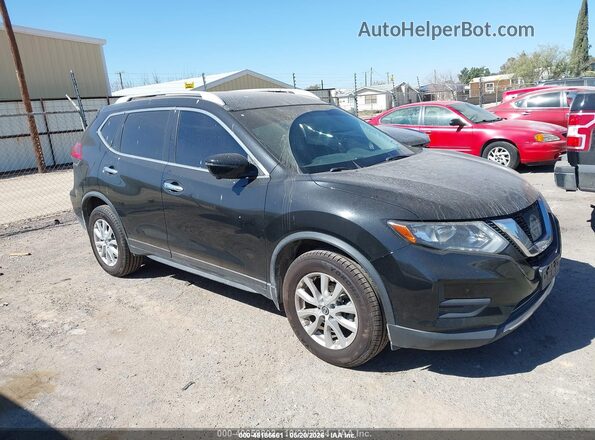 JN8AT2MV1HW024706 2017 NISSAN ROGUE Black Սալոնի հետևի տեսք