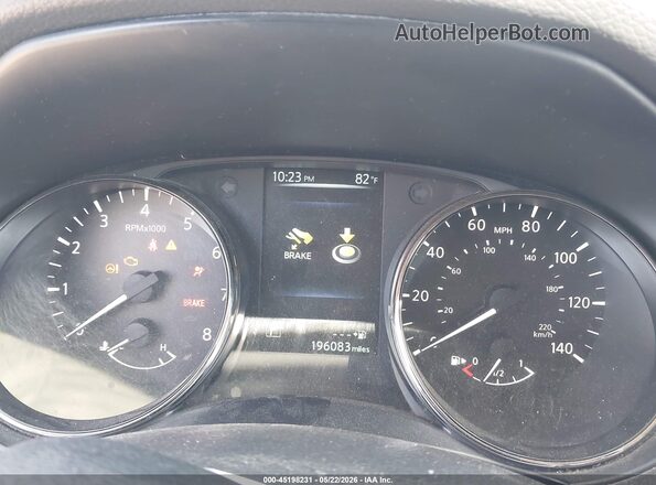 JN8AT2MV2HW023323 2017 NISSAN ROGUE Gray Հետևի նստատեղերի տեսք