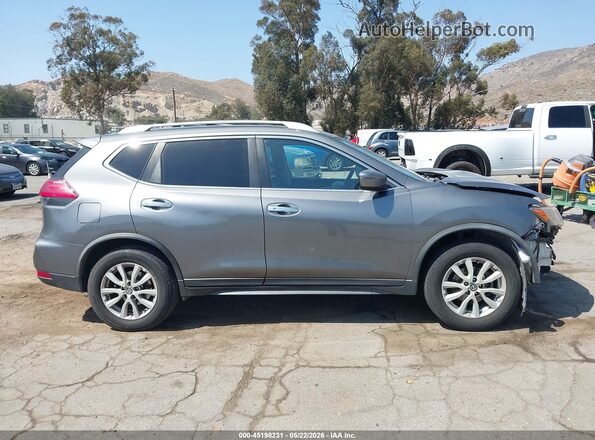 JN8AT2MV2HW023323 2017 NISSAN ROGUE Gray Սալոնի հետևի տեսք
