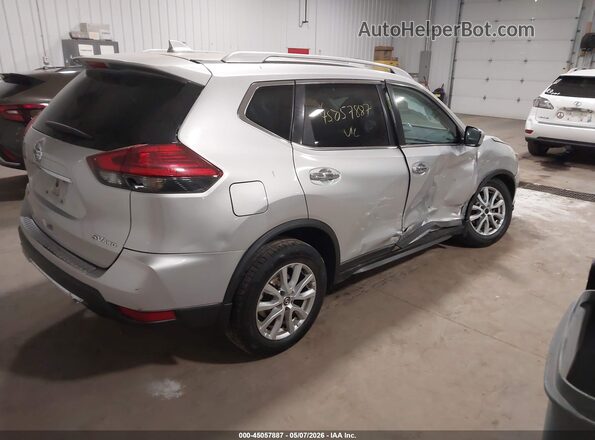 JN8AT2MV2HW285763 2017 NISSAN ROGUE Серебряный Задняя правая четверть