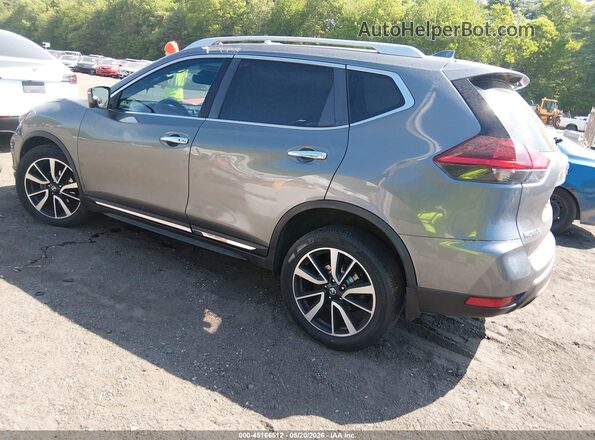 JN8AT2MV2JW310456 2018 NISSAN ROGUE Серый Задняя левая четверть