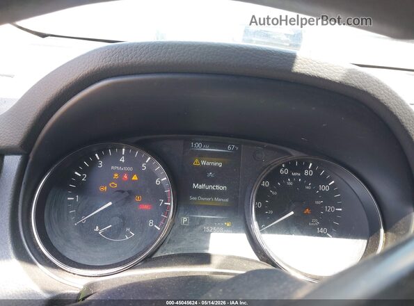 JN8AT2MV3HW024822 2017 NISSAN ROGUE Silver უკანა სავარძლების ხედი