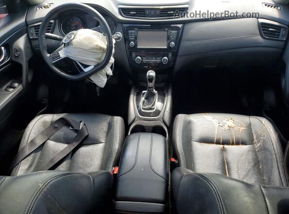 JN8AT2MV4HW263702 2017 NISSAN ROGUE White Առջևի վահանակի տեսք