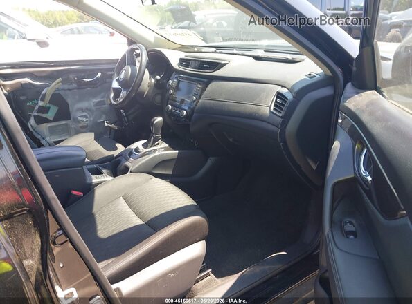 JN8AT2MV4KW378596 2019 NISSAN ROGUE Black Front interior view