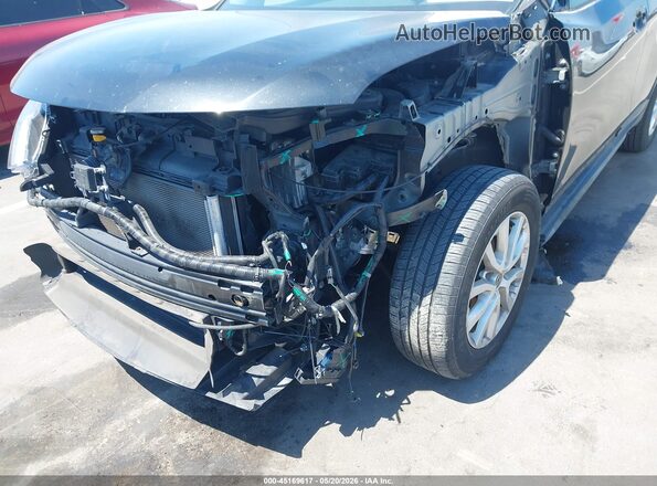 JN8AT2MV4KW378596 2019 NISSAN ROGUE Black Front view
