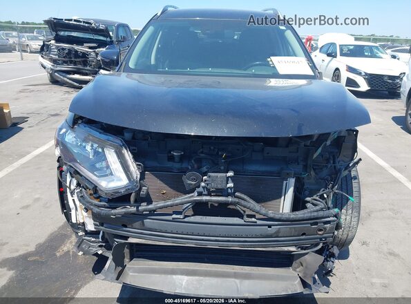 JN8AT2MV4KW378596 2019 NISSAN ROGUE Black Rear interior view