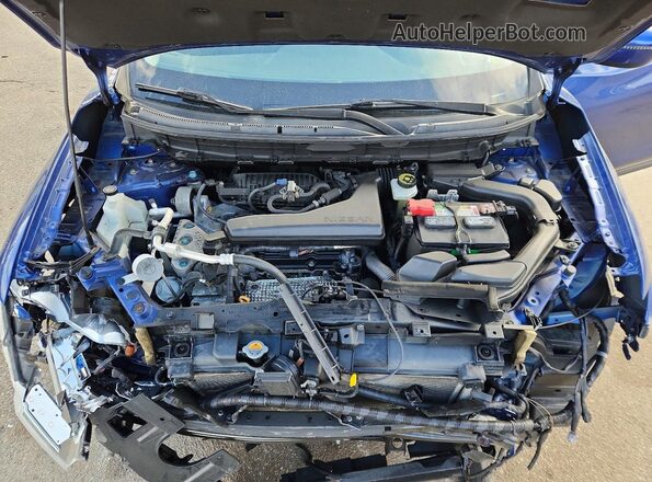JN8AT2MV6LW130268 2020 NISSAN ROGUE Blue Vista del compartimento del motor