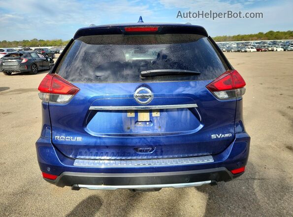 JN8AT2MV6LW130268 2020 NISSAN ROGUE Blue Vista trasera