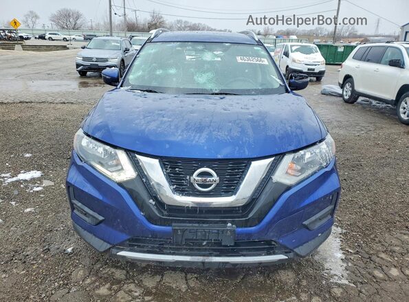 JN8AT2MV7HW008283 2017 NISSAN ROGUE Blue Դիմացի տեսք